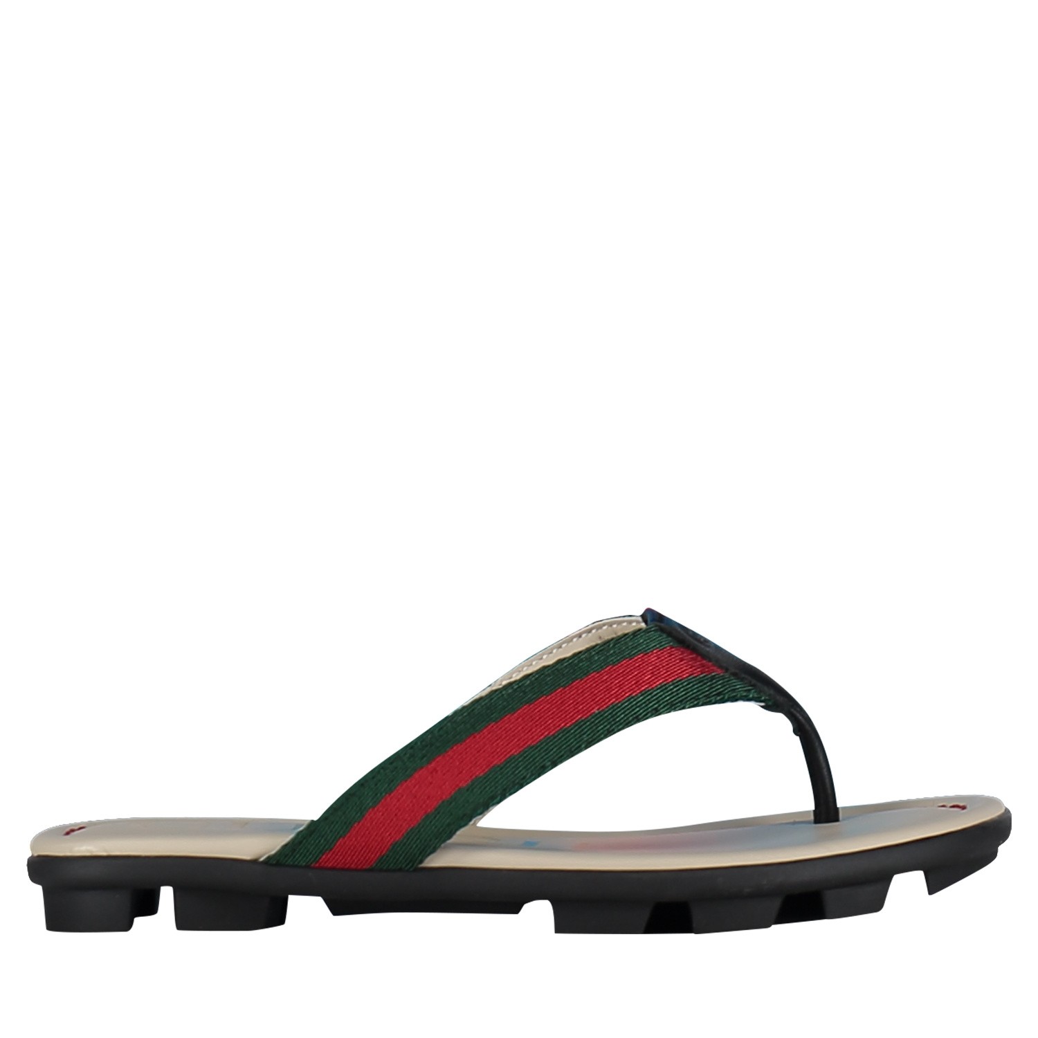 Gucci 501074 Kinderslippers Zwart gucci kopen in de aanbieding