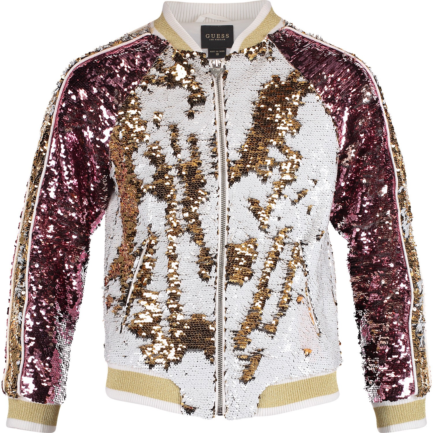 Guess J91L07 Kindervest Wit guess kopen in de aanbieding