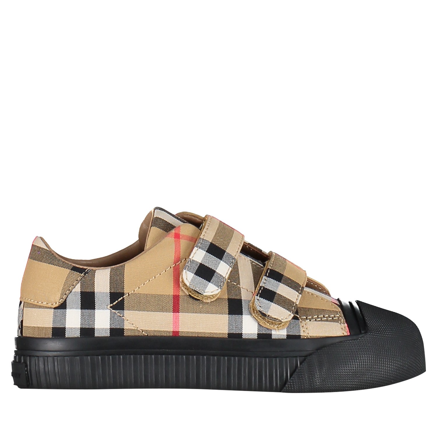 Burberry 4076311 Kindersneakers Zwart burberry kopen in de aanbieding