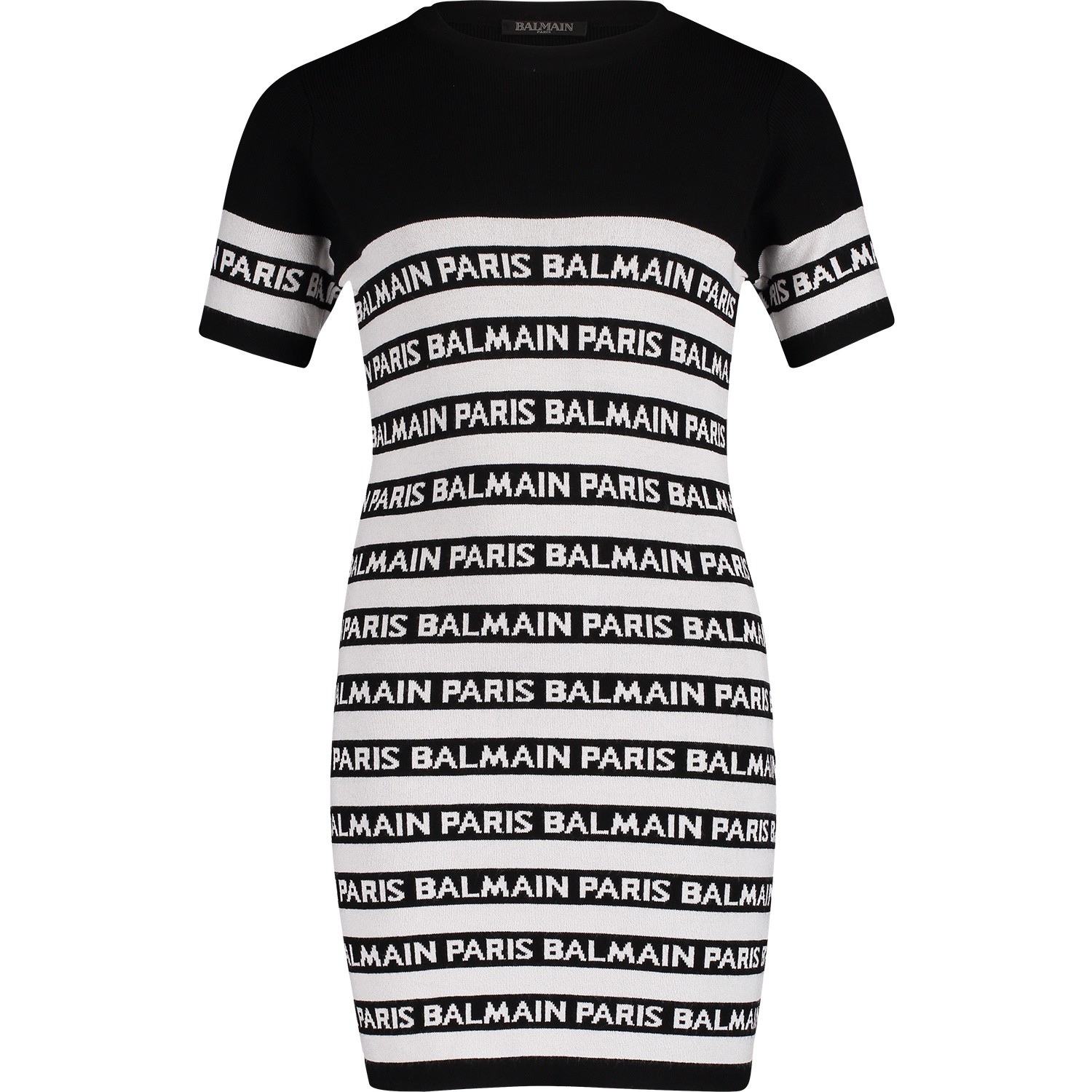 Balmain 6K1001 Kinderjurk Zwart balmain kopen in de aanbieding