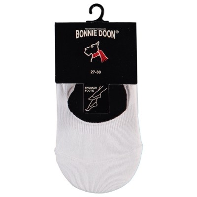 Afbeelding van Bonnie Doon sneakerfootie kindersokken wit