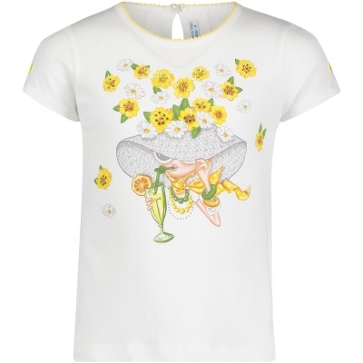 Afbeelding van Mayoral 3010 kinder t-shirt wit
