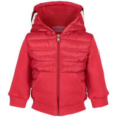 Afbeelding van Moncler 8416105 baby vest rood