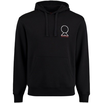 Afbeelding van Believe That BASIC HOODY heren trui zwart