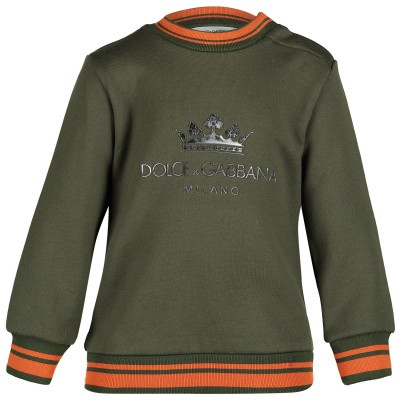 Afbeelding van Dolce & Gabbana L1JW0K baby trui army