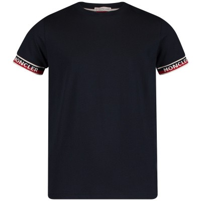 Afbeelding van Moncler 8023400 kinder t-shirt navy
