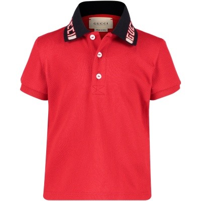 Afbeelding van Gucci 522346 baby polo rood