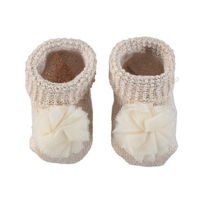 Afbeelding van Liu Jo H68082 babyslofjes goud