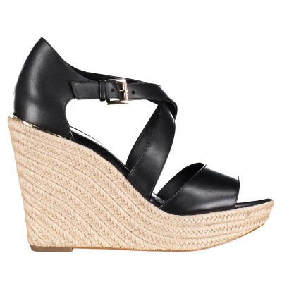 Afbeelding van Michael Kors 40S9ABHS1L dames sandalen zwart