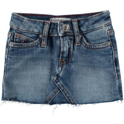 Afbeelding van Tommy Hilfiger KG0KG04300 B baby rokje jeans