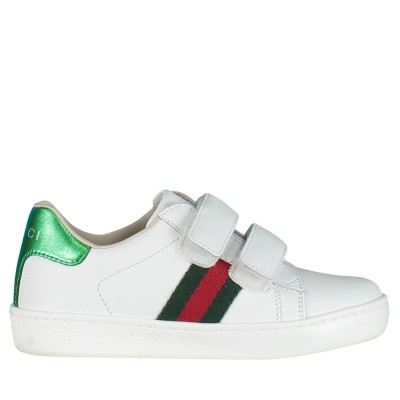 Afbeelding van Gucci 455447 CPWP0 kindersneakers wit