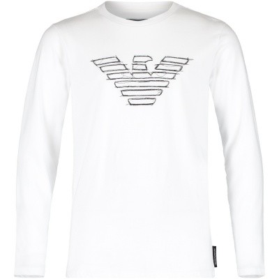 Afbeelding van Armani 6Z4TF2 kinder t-shirt wit