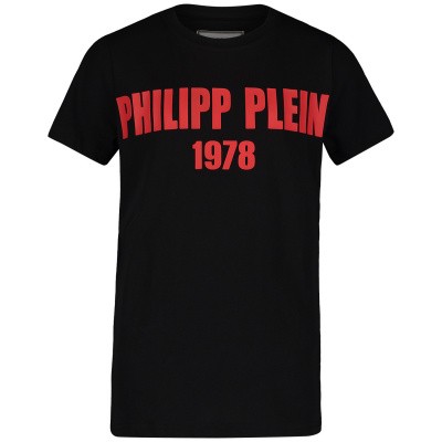 Afbeelding van Philipp Plein BTK0669 kinder t-shirt zwart