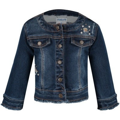 Afbeelding van Mayoral 2474 babyjas jeans