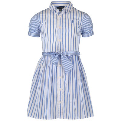 Afbeelding van Ralph Lauren 736026K kinderjurk blauw