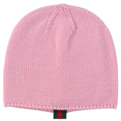 Afbeelding van Gucci 473567 baby mutsje roze