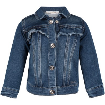 Afbeelding van Liu Jo H19017 babyjas jeans