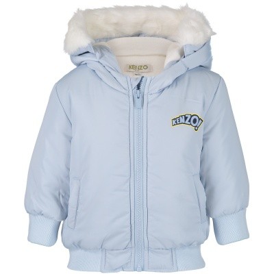 Afbeelding van Kenzo KM42507 babyjas licht blauw