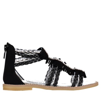 Afbeelding van MonnaLisa 873033 kindersandalen zwart