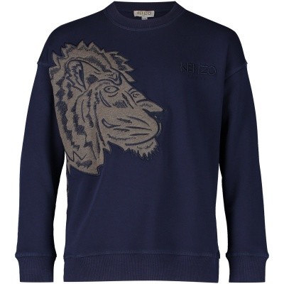 Afbeelding van Kenzo KM15578 kindertrui navy