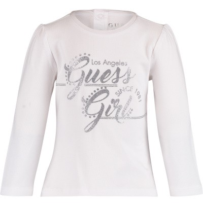 Afbeelding van Guess A91I00 baby t-shirt wit