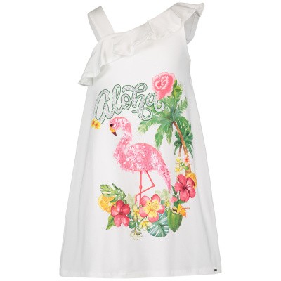 Afbeelding van Mayoral 3953 kinderjurk wit
