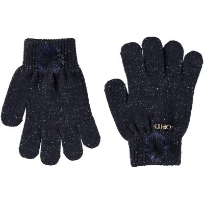 Afbeelding van Liu Jo K68122 kinder handschoenen navy