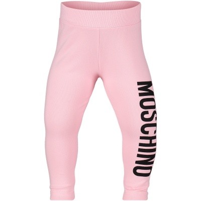 Afbeelding van Moschino MDP026 baby legging licht roze
