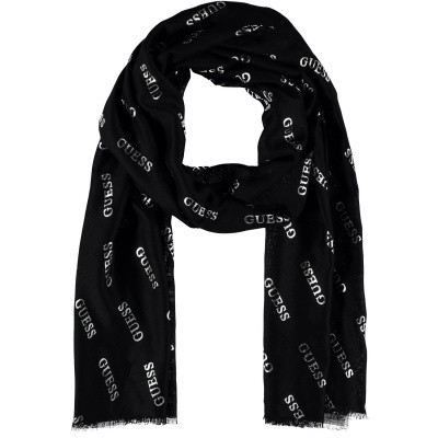 Afbeelding van Guess AW8126VIS03 dames sjaal zwart