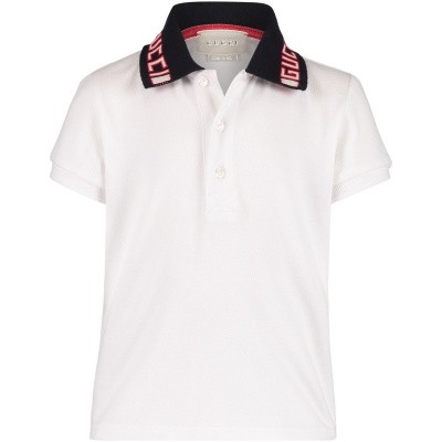 Afbeelding van Gucci 522346 baby polo wit