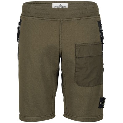 Afbeelding van Stone Island 701660240 kinder shorts army