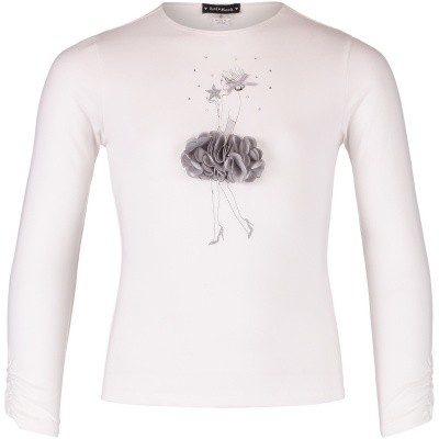 Afbeelding van Kate Mack 541 kinder t-shirt off white