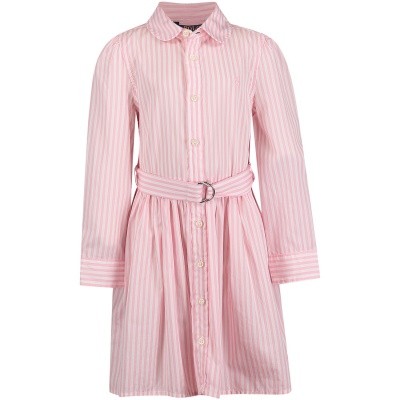 Afbeelding van Ralph Lauren 311698863 kinderjurk licht roze