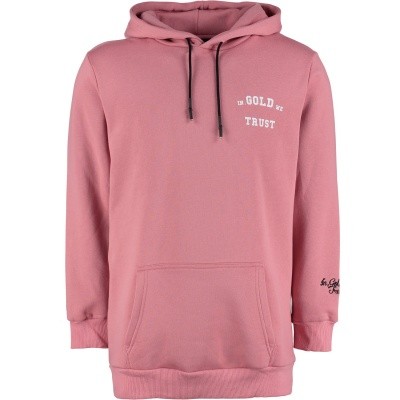 Afbeelding van In Gold We Trust FAH001W sweat dress oud roze