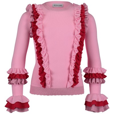 Afbeelding van Reinders VES19G939 kinder t-shirt roze