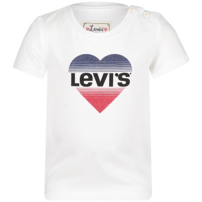 Afbeelding van Levi's NN10574 baby t-shirt wit