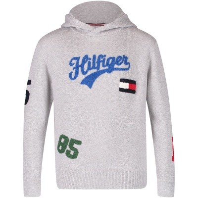 Afbeelding van Tommy Hilfiger KB0KB04424 kindertrui grijs