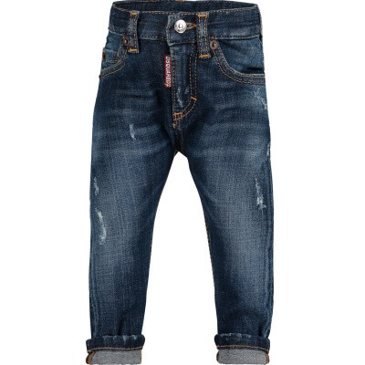 Afbeelding van Dsquared2 DQ01TC D00TG babybroekje jeans