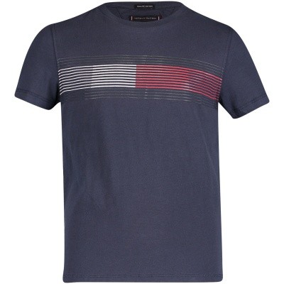 Afbeelding van Tommy Hilfiger KB0KB04459 kinder t-shirt navy