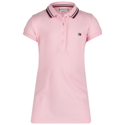 Afbeelding van Tommy Hilfiger KG0KG04270 B babyjurkje licht roze