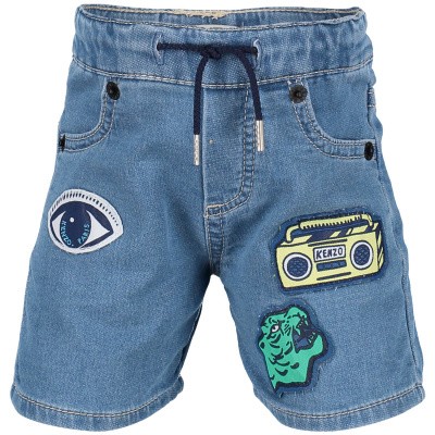 Afbeelding van Kenzo KN25537 Joggingshorts jeans