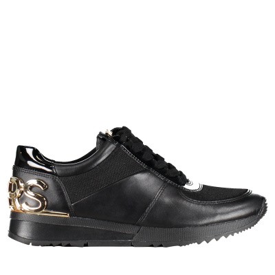 Afbeelding van Michael Kors 43R9ALFS5L dames sneakers zwart