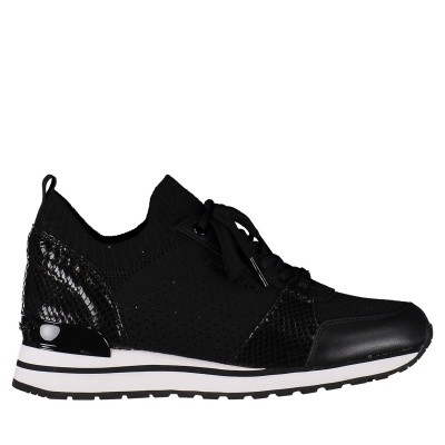 Afbeelding van Michael Kors 43T8BIFS2D dames sneakers zwart
