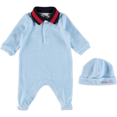 Afbeelding van Gucci 516324 babysetje licht blauw