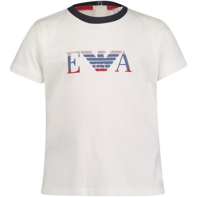 Afbeelding van Armani 6ZHT01 baby t-shirt off white