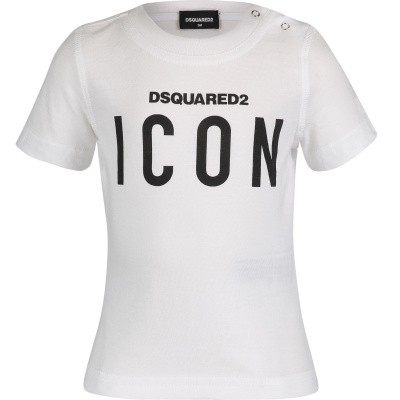 Afbeelding van Dsquared2 DQ03G1 baby t-shirt wit