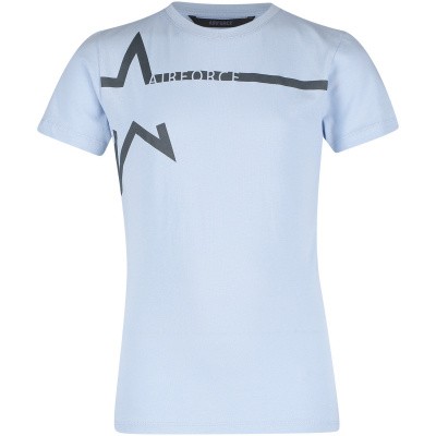 Afbeelding van Airforce B0592 kinder t-shirt licht blauw