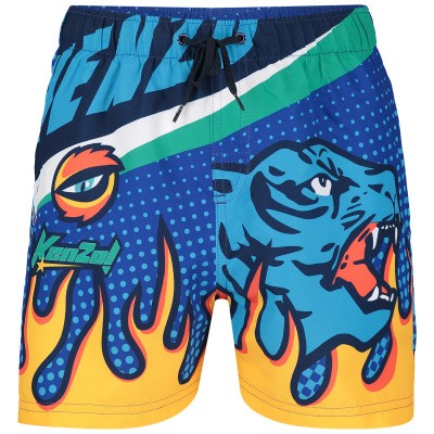 Afbeelding van Kenzo KN38518 kinder zwemkleding blauw