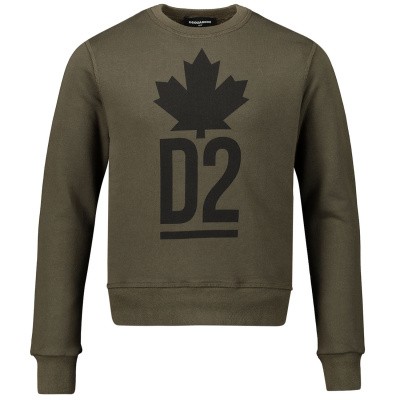 Dsquared2 DQ03PD kindertrui army Afbeelding van Dsquared2 DQ03PD kindertrui army