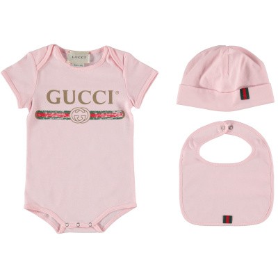 Afbeelding van Gucci 516326 rompertje licht roze